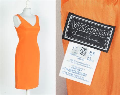 versus versace red dress|Versace boatneck dress.